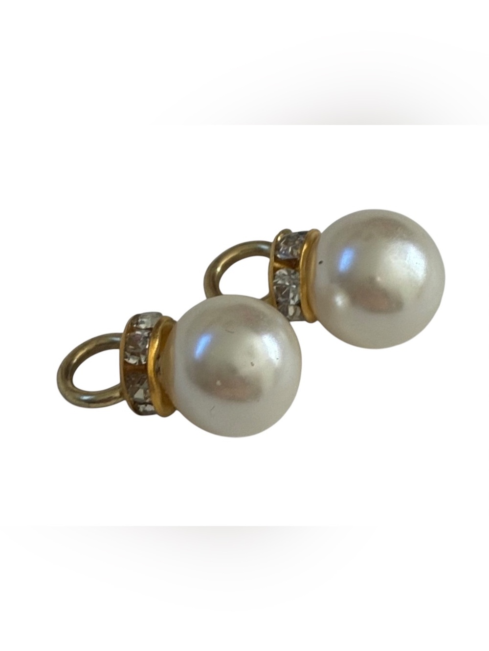 FAUX PEARL CHARMS SET OF TWO
